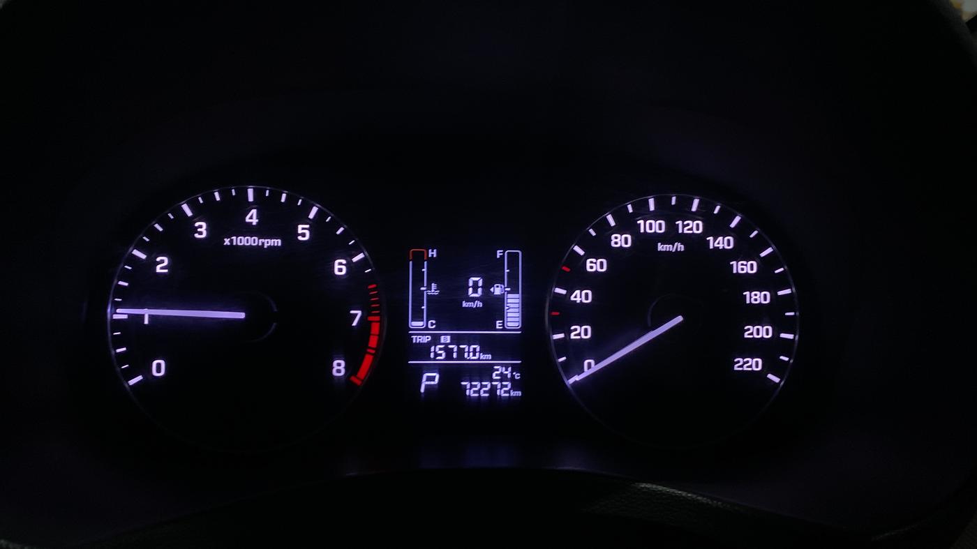 2016 Hyundai Creta SX PLUS AT 1.6 PETROL, Petrol, Automatic, 72,271 km, Odometer Image