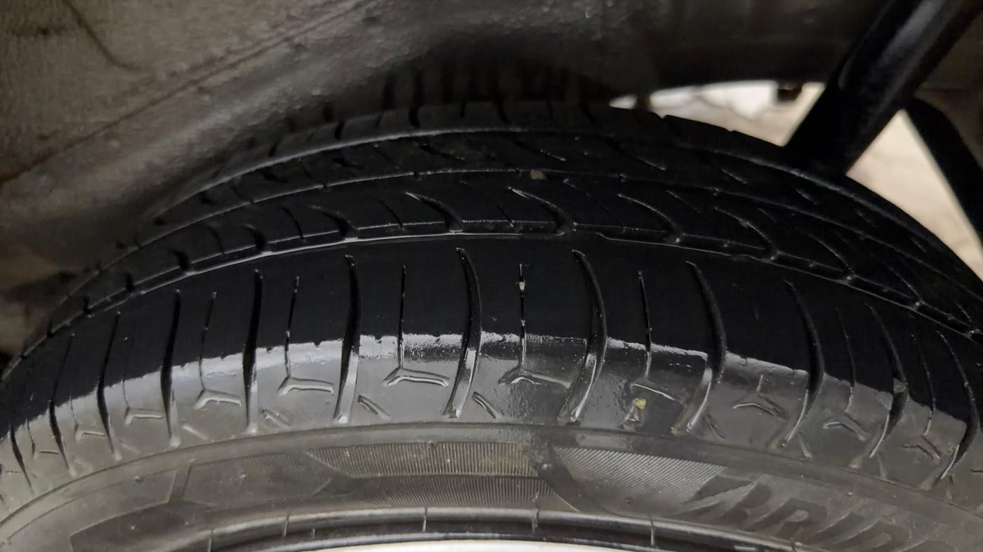 2018 Maruti Wagon R 1.0 VXI, Petrol, Manual, 85,527 km, Left Rear Tyre Tread