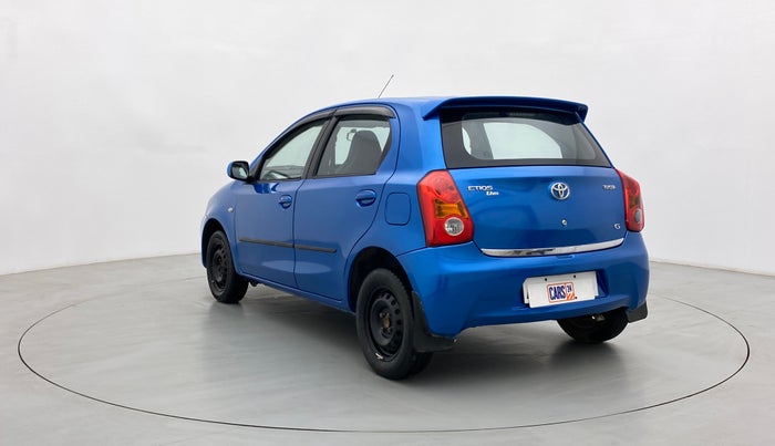 2012 Toyota Etios Liva G, Petrol, Manual, 69,361 km, Left Back Diagonal