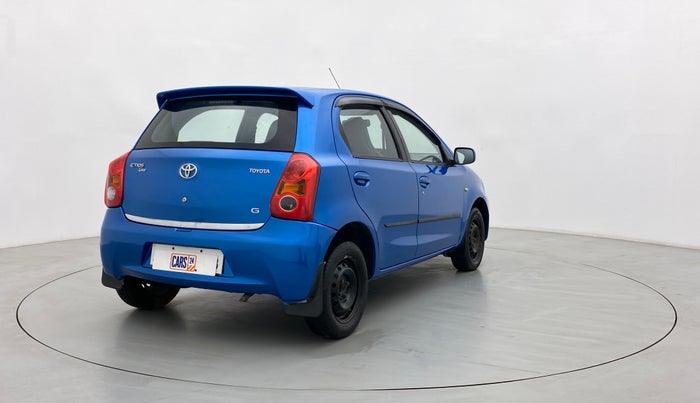 2012 Toyota Etios Liva G, Petrol, Manual, 69,361 km, Right Back Diagonal