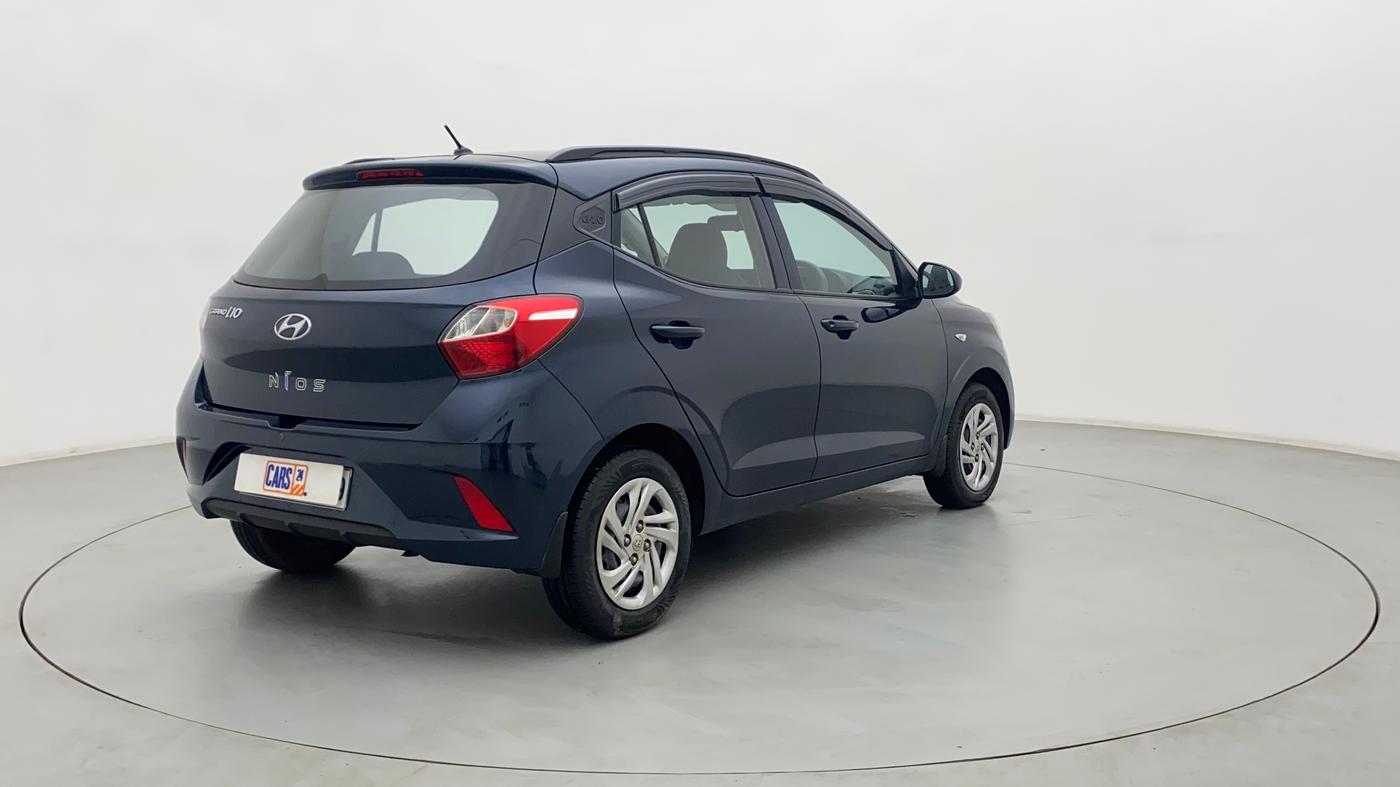 2022 Hyundai GRAND I10 NIOS MAGNA 1.2 KAPPA VTVT, Petrol, Manual, 13,143 km, Right Back Diagonal
