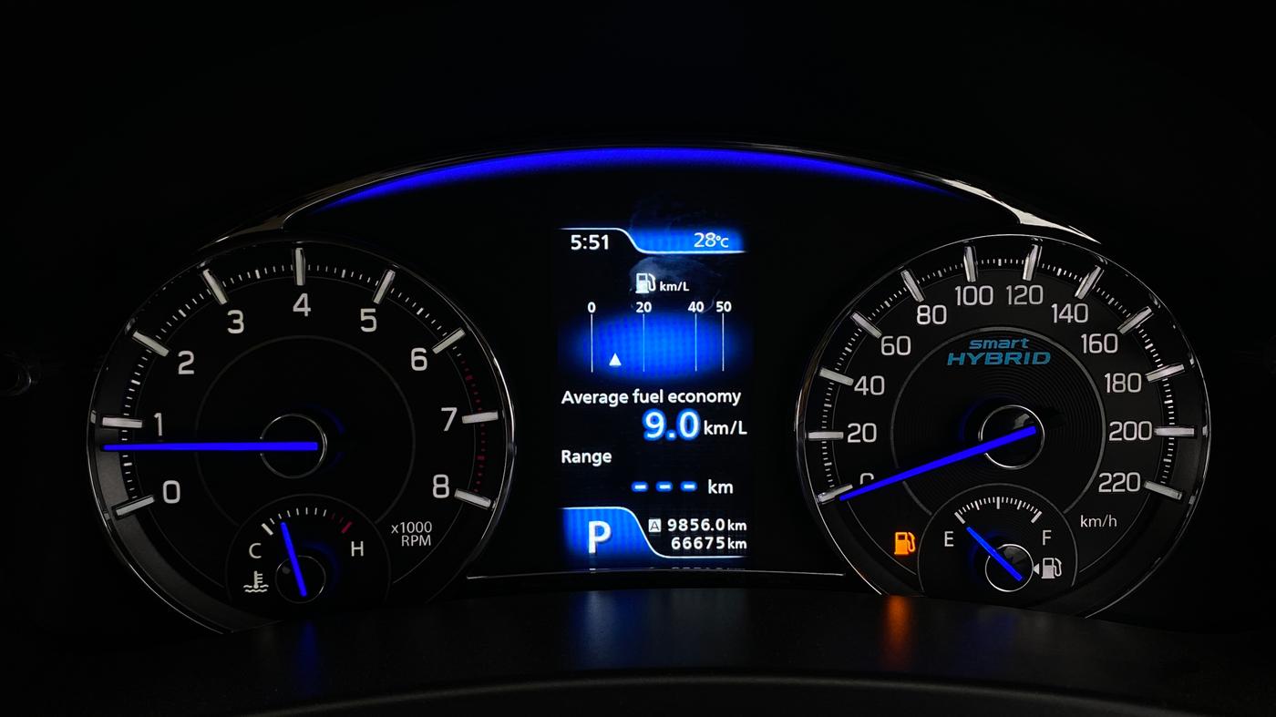 2019 Maruti Ciaz ALPHA  AT 1.5 SHVS PETROL, Petrol, Automatic, 66,671 km, Odometer Image