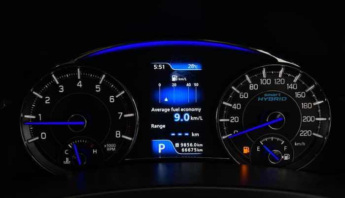 2019 Maruti Ciaz ALPHA  AT 1.5 SHVS PETROL, Petrol, Automatic, 66,671 km, Odometer Image