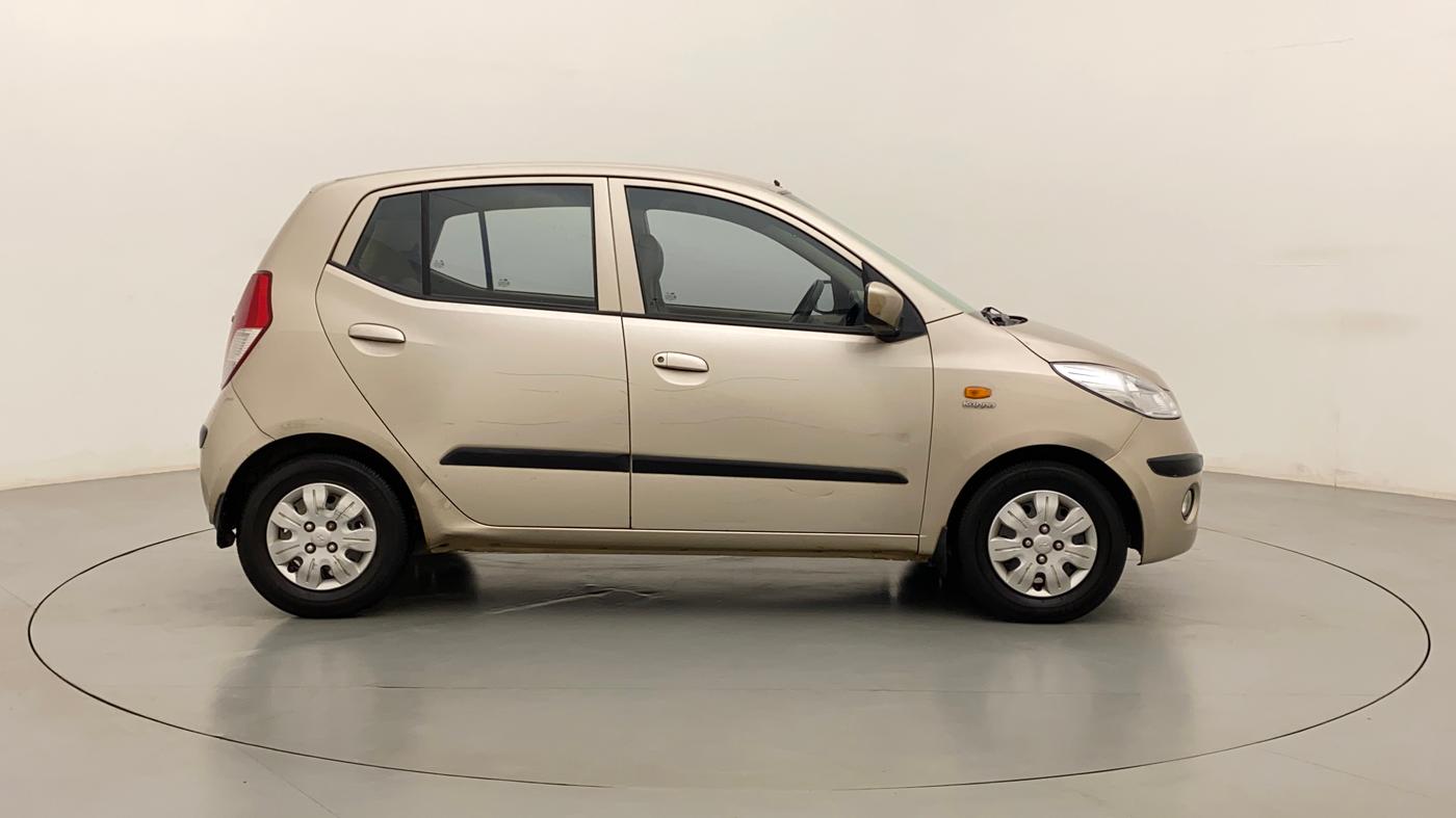 2010 Hyundai i10 MAGNA 1.2, Petrol, Manual, 1,16,613 km, Right Side View
