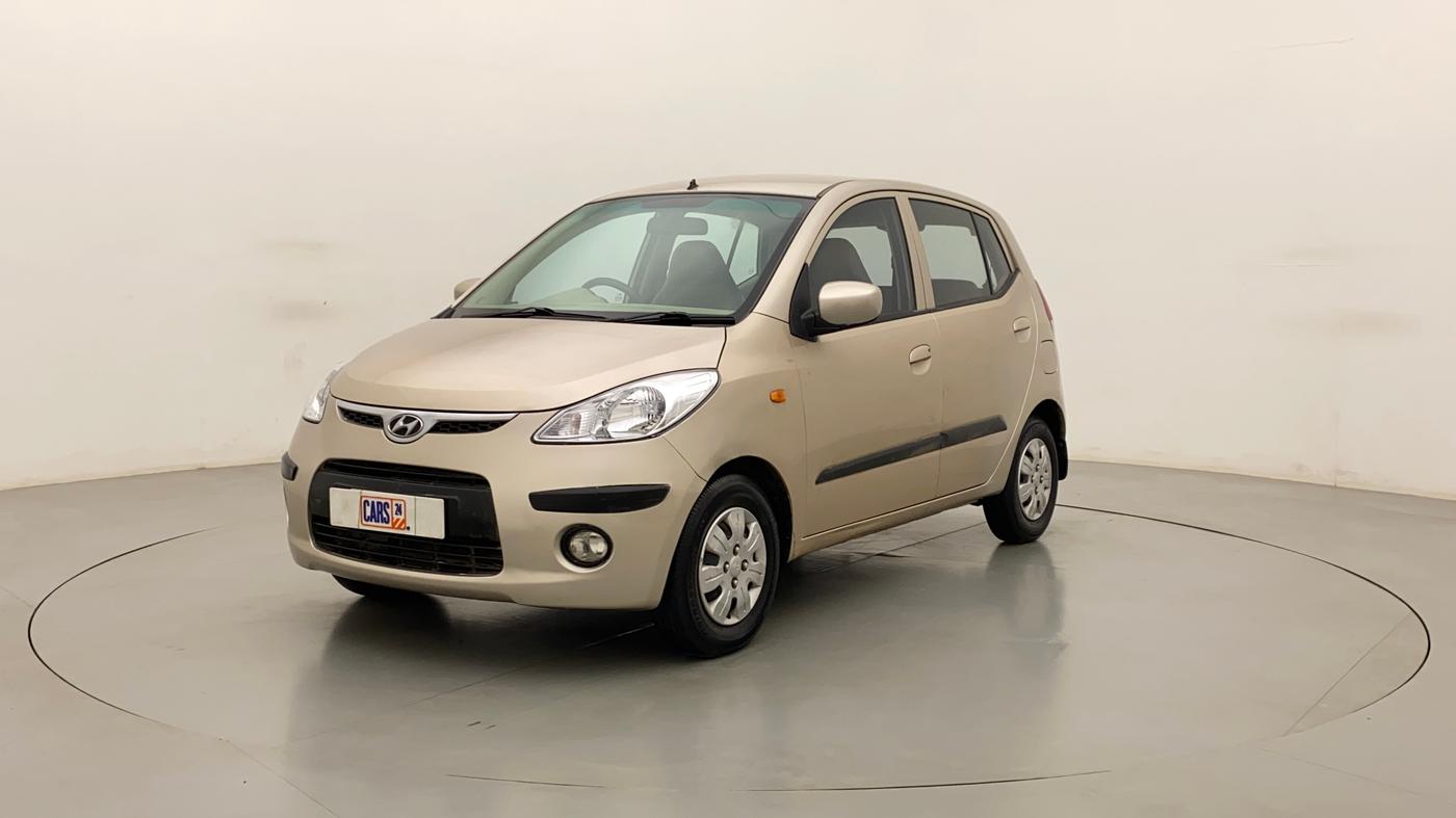 2010 Hyundai i10 MAGNA 1.2, Petrol, Manual, 1,16,613 km, Left Front Diagonal
