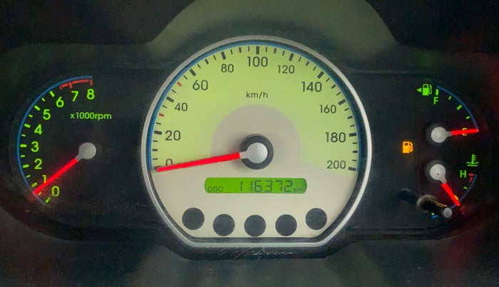 2010 Hyundai i10 MAGNA 1.2, Petrol, Manual, 1,16,613 km, Odometer Image
