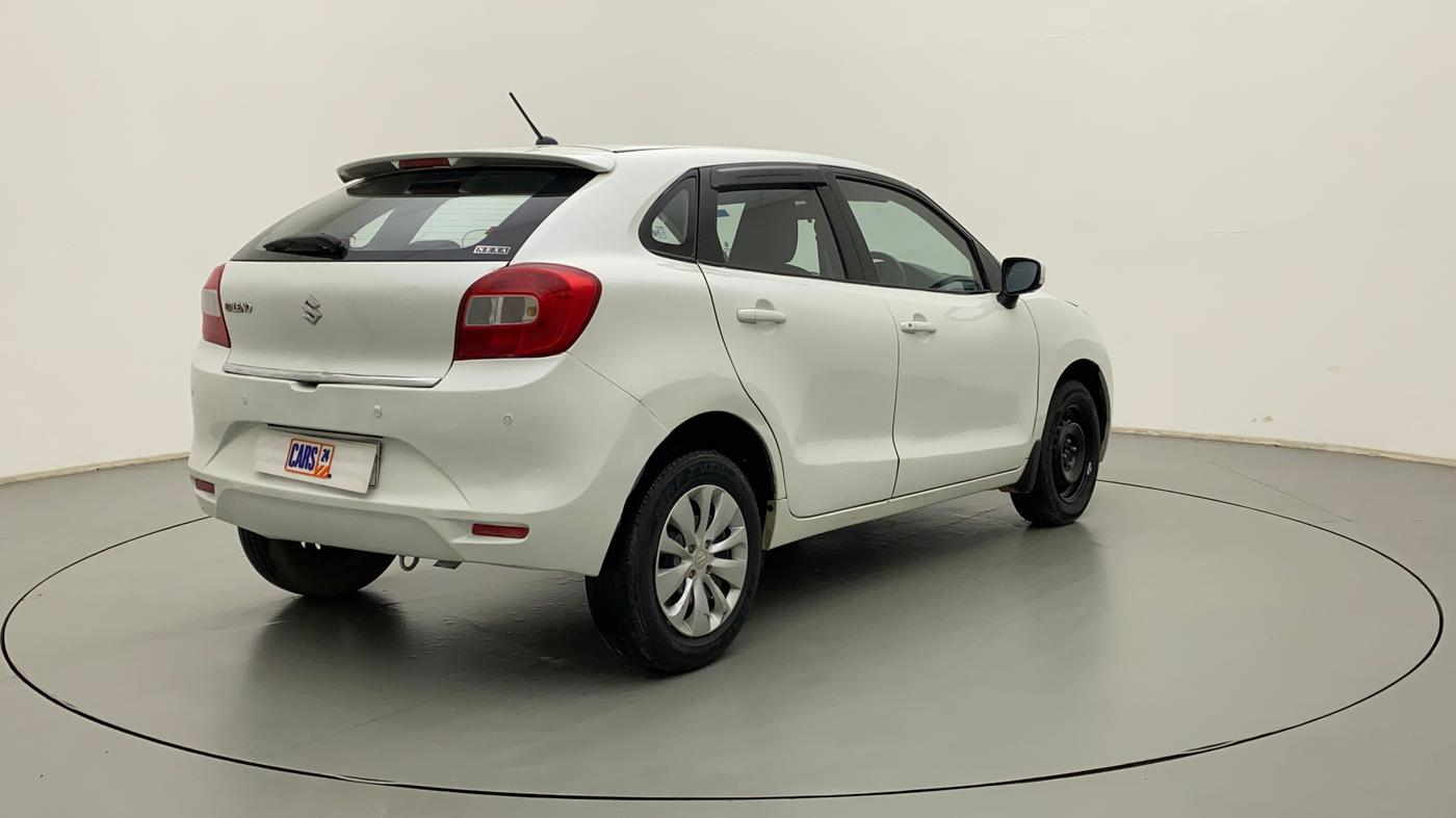 2017 Maruti Baleno DELTA PETROL 1.2, Petrol, Manual, 54,890 km, Right Back Diagonal