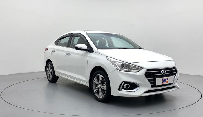 2019 Hyundai Verna 1.6 CRDI SX + AT, Diesel, Automatic, 40,477 km, Right Front Diagonal