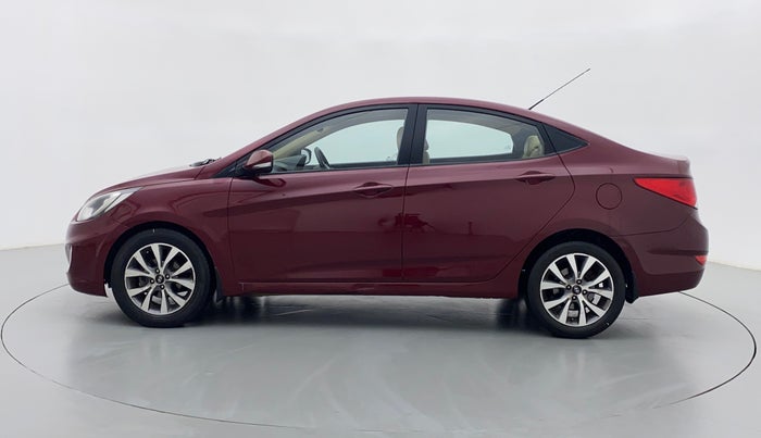 2014 Hyundai Verna FLUIDIC 1.6 CRDI SX AT, Diesel, Automatic, 80,809 km, Left Side