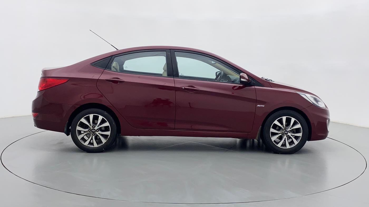 2014 Hyundai Verna FLUIDIC 1.6 CRDI SX AT, Diesel, Automatic, 80,809 km, Right Side