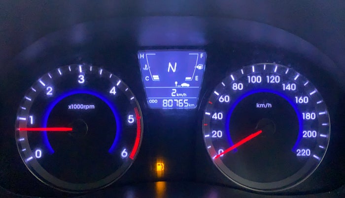 2014 Hyundai Verna FLUIDIC 1.6 CRDI SX AT, Diesel, Automatic, 80,809 km, Odometer Image