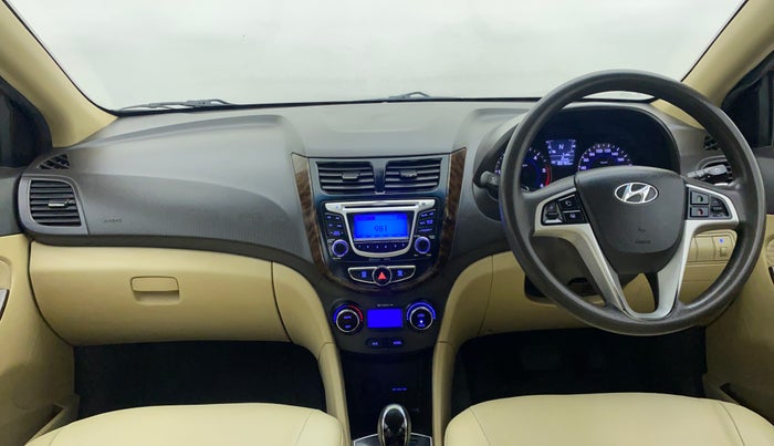 2014 Hyundai Verna FLUIDIC 1.6 CRDI SX AT, Diesel, Automatic, 80,809 km, Dashboard
