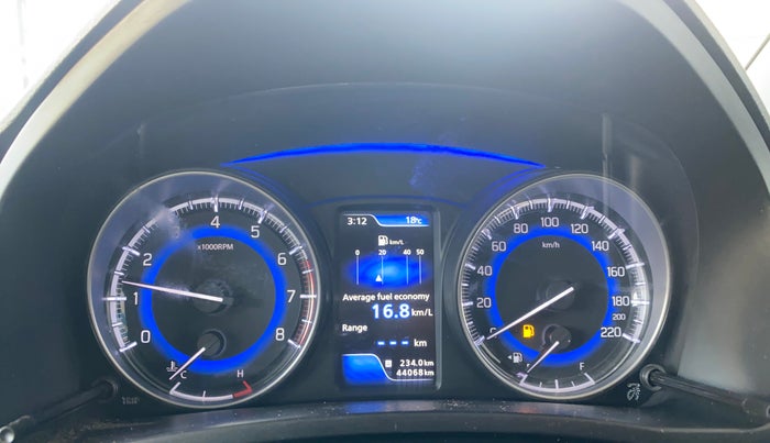 2019 Maruti Baleno ZETA PETROL 1.2, Petrol, Manual, 44,068 km, Odometer Image