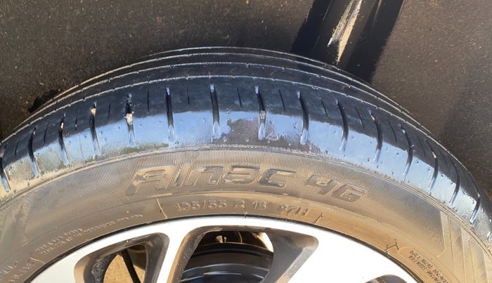 2019 Maruti Baleno ZETA PETROL 1.2, Petrol, Manual, 44,068 km, Left Rear Tyre Tread