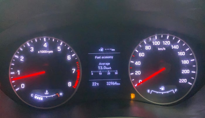 2019 Hyundai Elite i20 ASTA 1.2 (O), Petrol, Manual, 32,922 km, Odometer Image