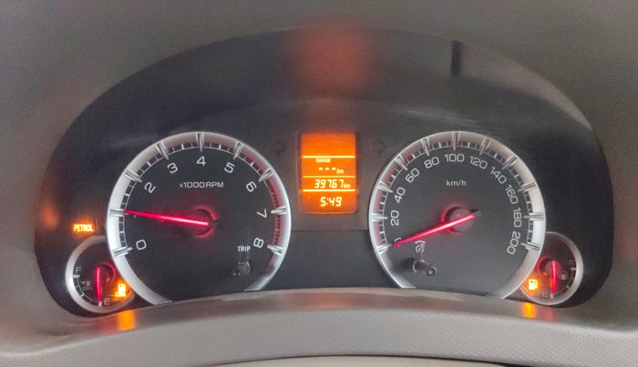 2015 Maruti Ertiga VXI CNG, CNG, Manual, 39,744 km, Odometer Image