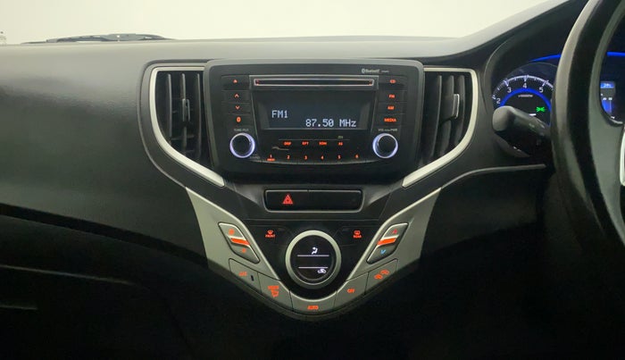 2017 Maruti Baleno ZETA PETROL 1.2, Petrol, Manual, 40,995 km, Air Conditioner