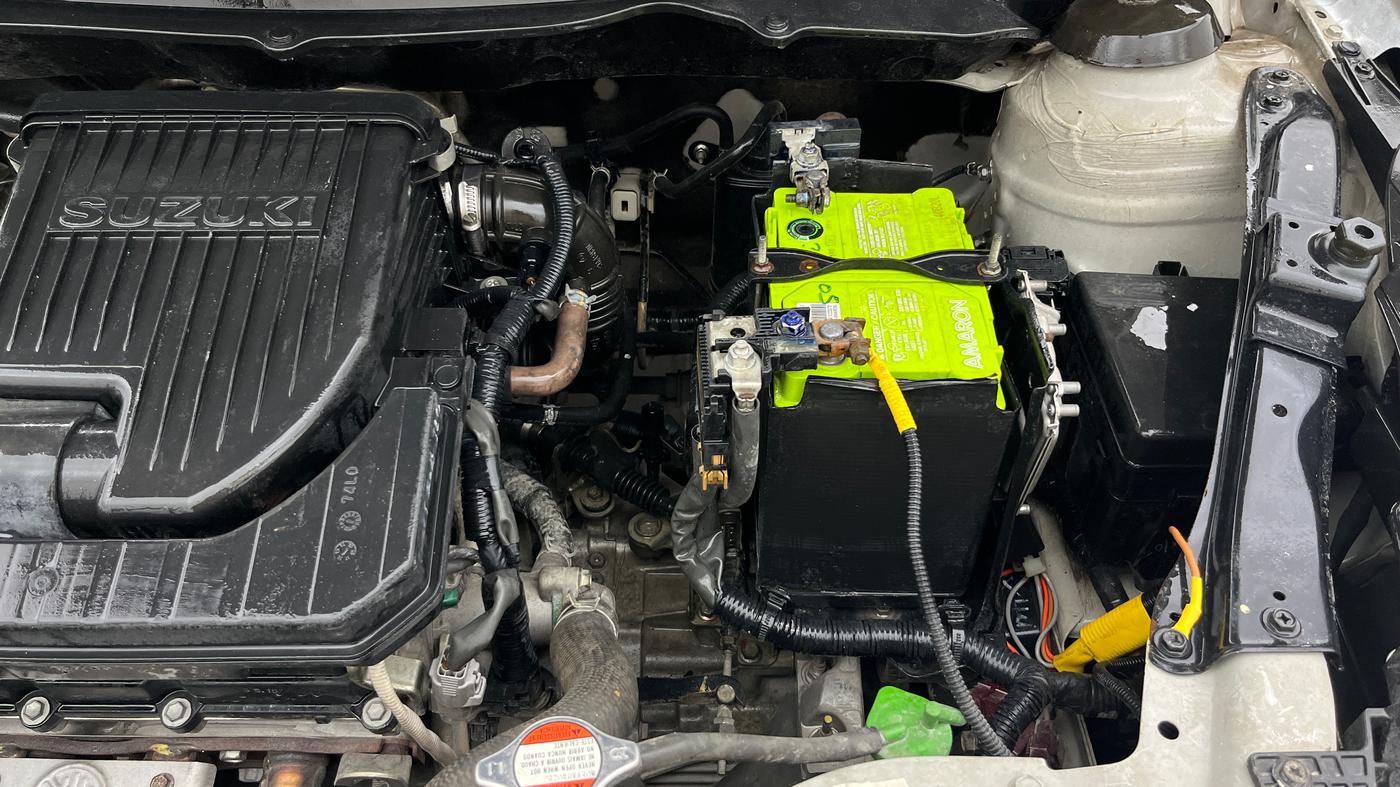 2015 Maruti Swift Dzire VXI, Petrol, Manual, 80,006 km, Engine View - Left