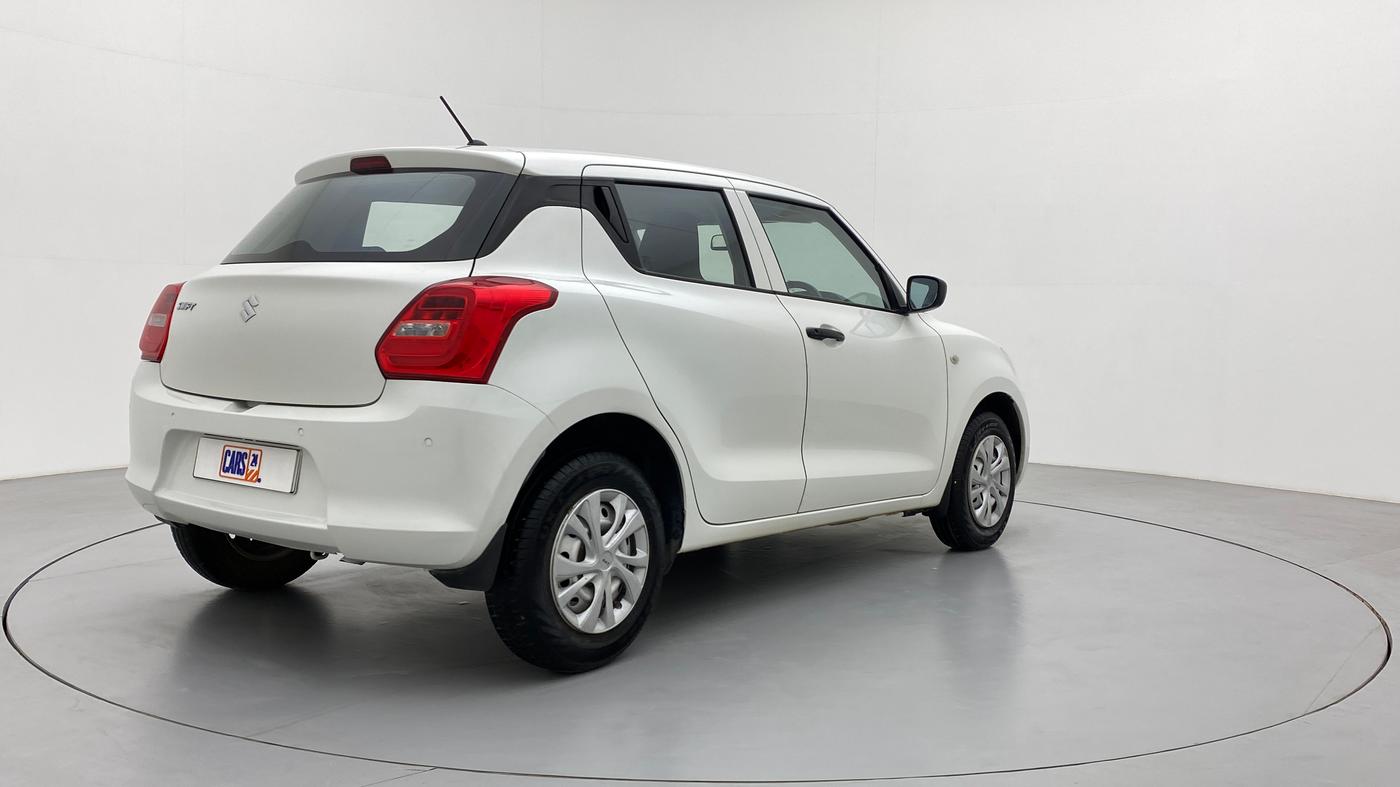 2021 Maruti Swift LXI D, Petrol, Manual, 7,969 km, Right Back Diagonal