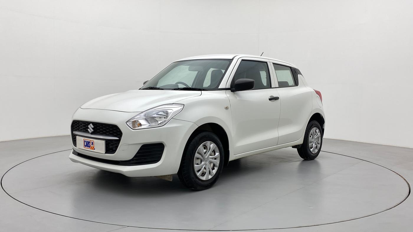 2021 Maruti Swift LXI D, Petrol, Manual, 7,969 km, Left Front Diagonal