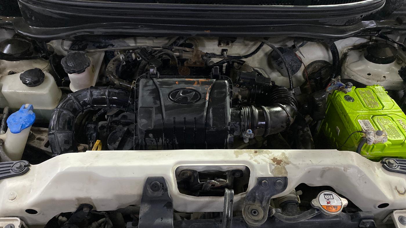 2018 Hyundai Eon D-LITE+, Petrol, Manual, 57,217 km, Engine View