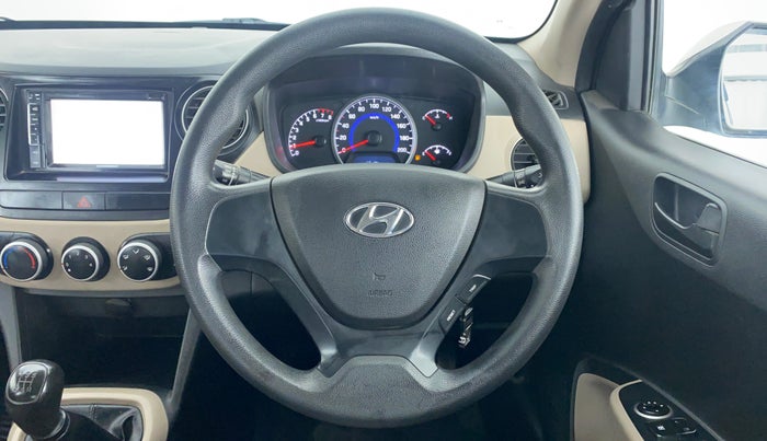 2017 Hyundai Grand i10 MAGNA 1.2 KAPPA VTVT, Petrol, Manual, 30,183 km, Steering Wheel Close Up