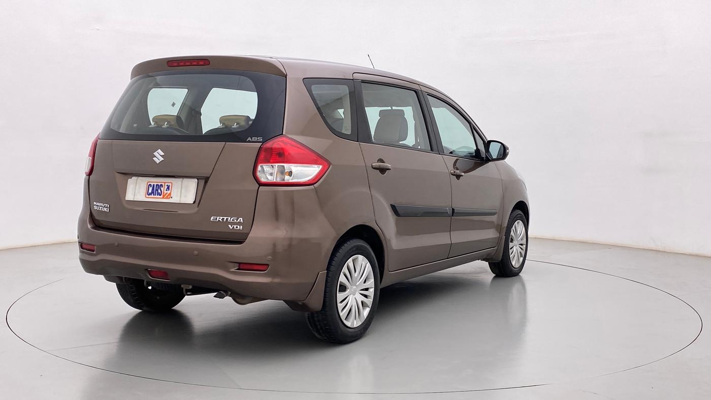 2012 Maruti Ertiga VDI, Diesel, Manual, 1,00,065 km, Right Back Diagonal