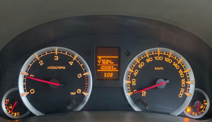 2012 Maruti Ertiga VDI, Diesel, Manual, 1,00,065 km, Odometer Image