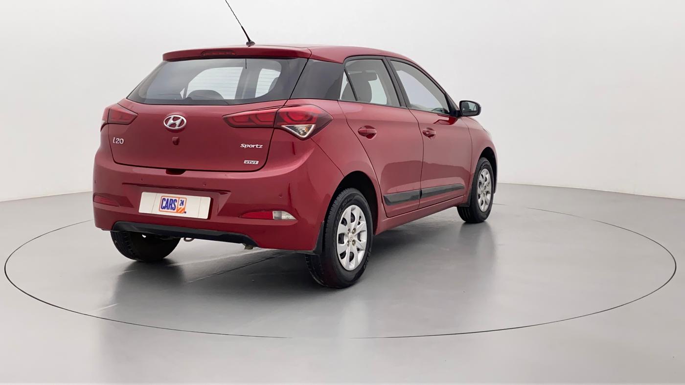2016 Hyundai Elite i20 SPORTZ 1.2, Petrol, Manual, 23,464 km, Right Back Diagonal