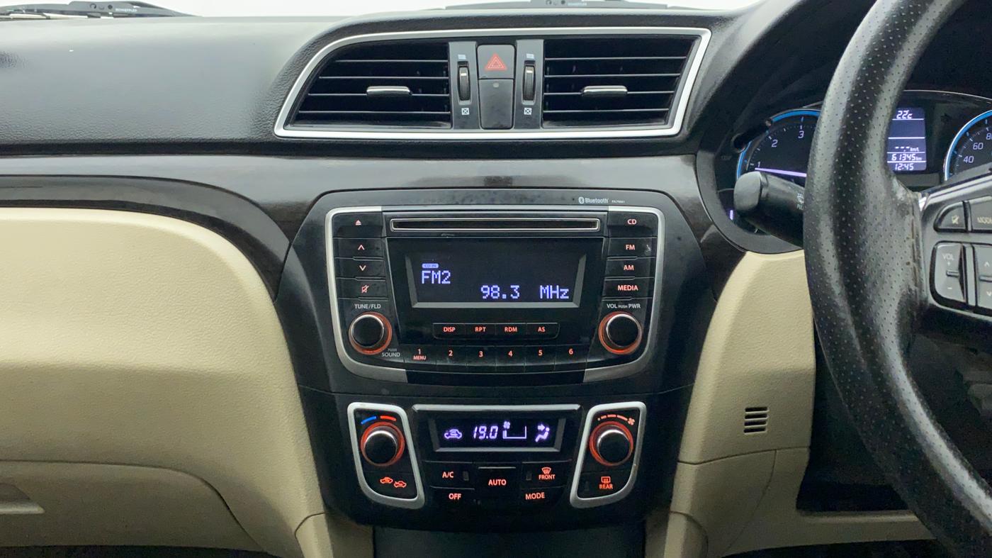 2017 Maruti Ciaz DELTA 1.3 DDIS SHVS, Diesel, Manual, 63,431 km, Air Conditioner