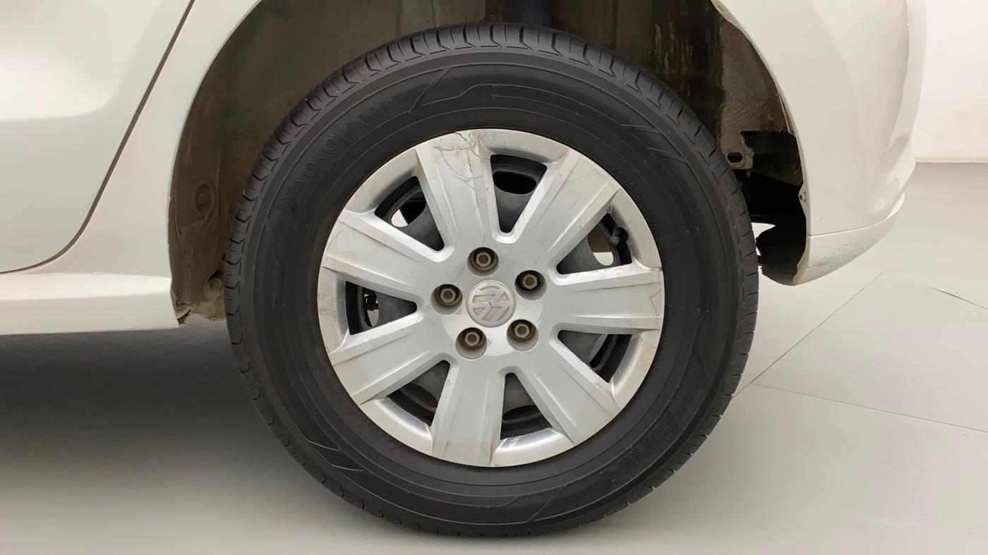 2012 Volkswagen Polo COMFORTLINE 1.2L PETROL, Petrol, Manual, 1,08,765 km, Left Rear Wheel