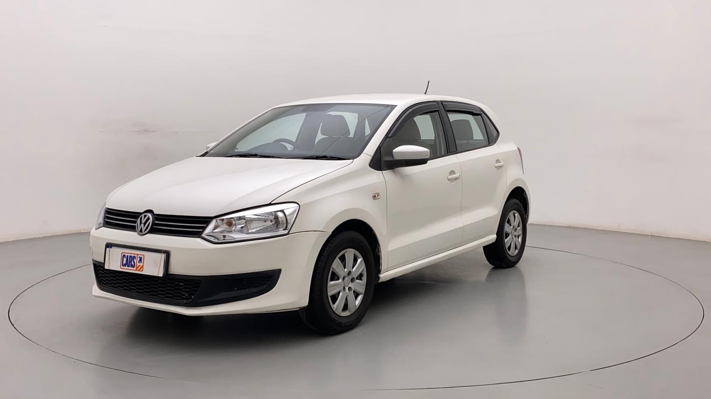 2012 Volkswagen Polo COMFORTLINE 1.2L PETROL, Petrol, Manual, 1,08,765 km, Left Front Diagonal