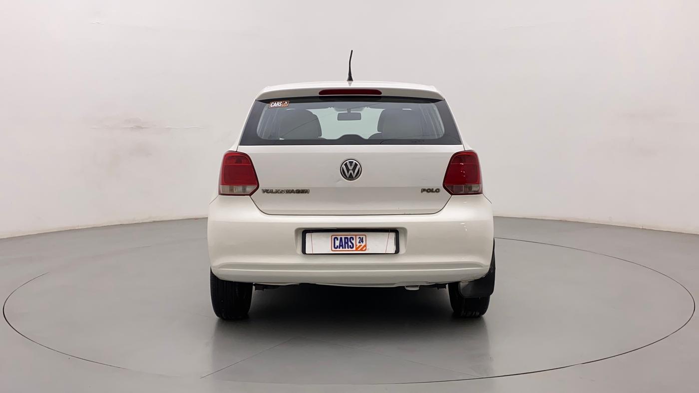 2012 Volkswagen Polo COMFORTLINE 1.2L PETROL, Petrol, Manual, 1,08,765 km, Back/Rear