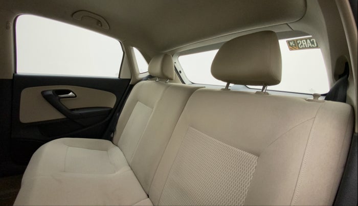 2012 Volkswagen Polo COMFORTLINE 1.2L PETROL, Petrol, Manual, 1,08,765 km, Right Side Rear Door Cabin