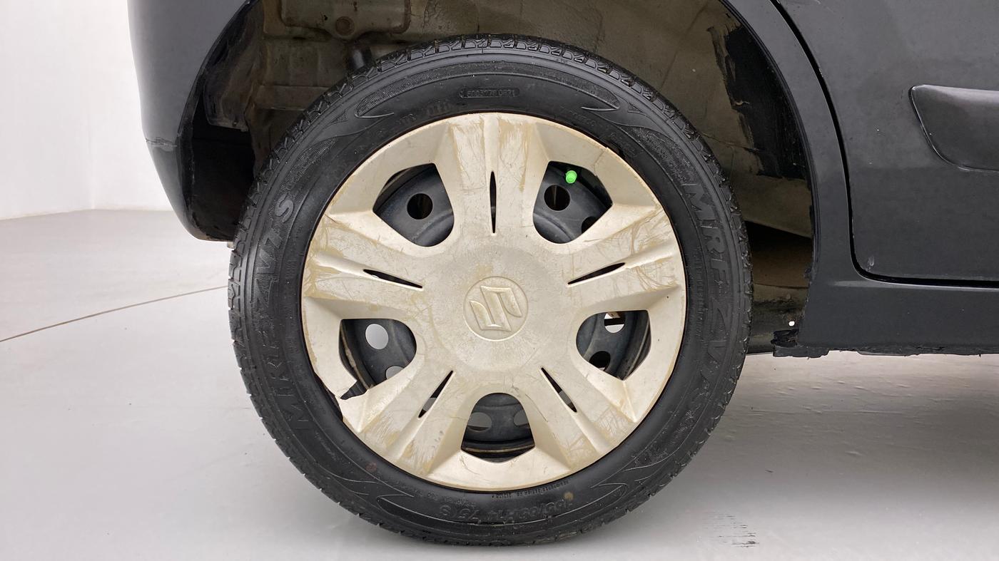 2011 Maruti Wagon R 1.0 VXI, Petrol, Manual, 58,497 km, Right Rear Wheel