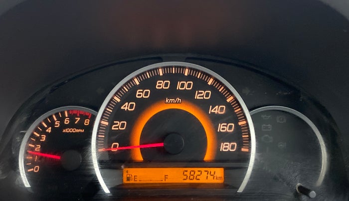 2011 Maruti Wagon R 1.0 VXI, Petrol, Manual, 58,497 km, Odometer Image