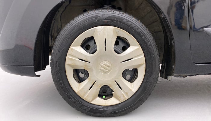 2011 Maruti Wagon R 1.0 VXI, Petrol, Manual, 58,497 km, Left Front Wheel