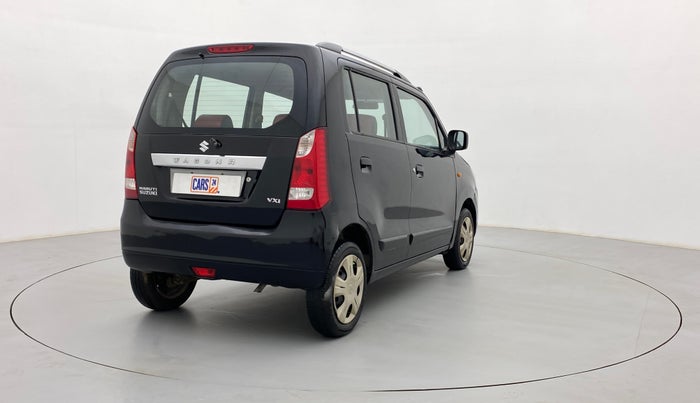 2011 Maruti Wagon R 1.0 VXI, Petrol, Manual, 58,497 km, Right Back Diagonal