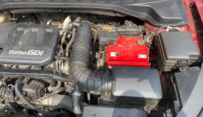 2021 KIA SONET HTX PLUS 1.0 IMT, Petrol, Manual, 50,123 km, Engine View - Left