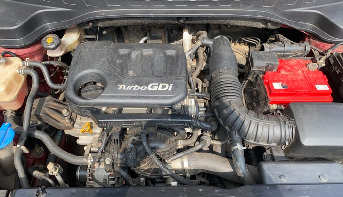 2021 KIA SONET HTX PLUS 1.0 IMT, Petrol, Manual, 50,123 km, Engine View