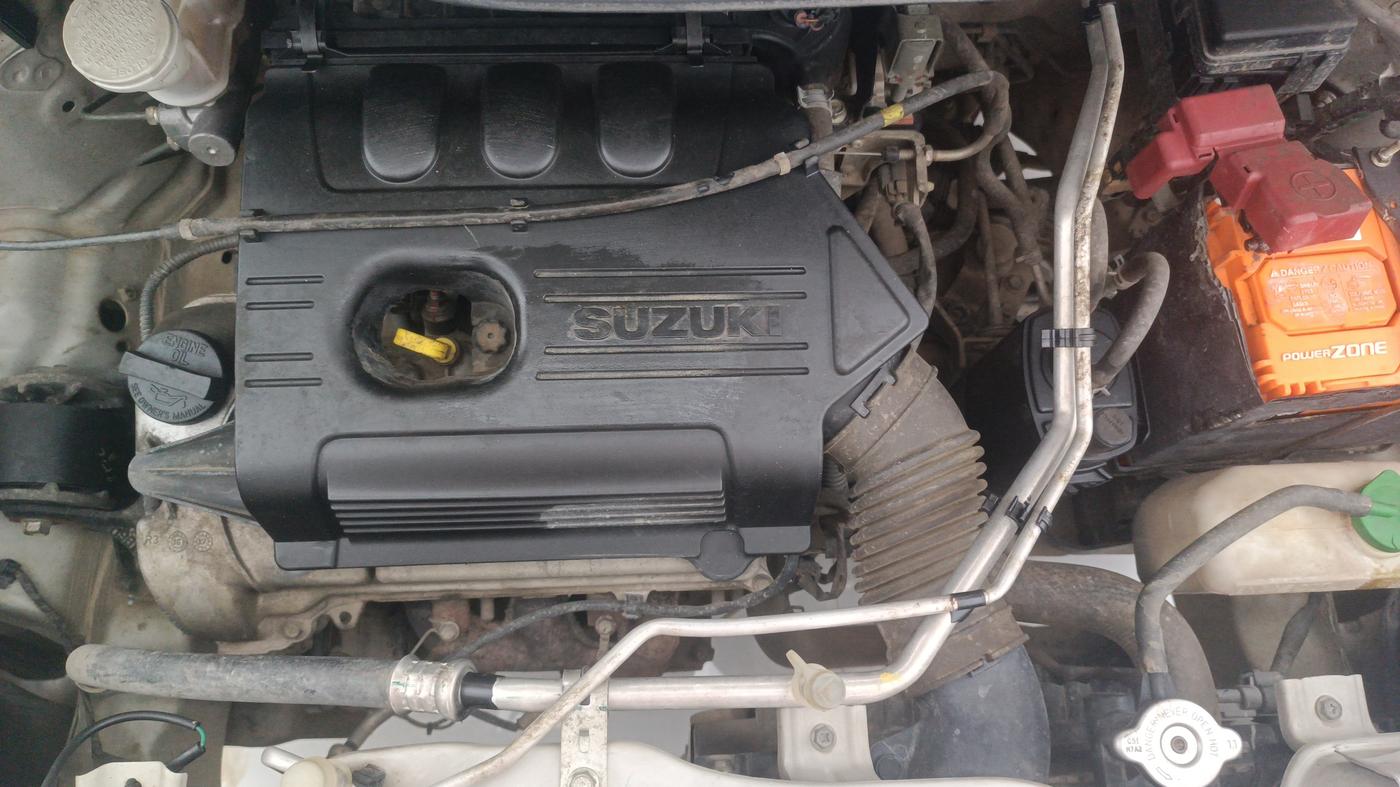 2017 Maruti Wagon R 1.0 VXI+, Petrol, Manual, 70,030 km, Engine View