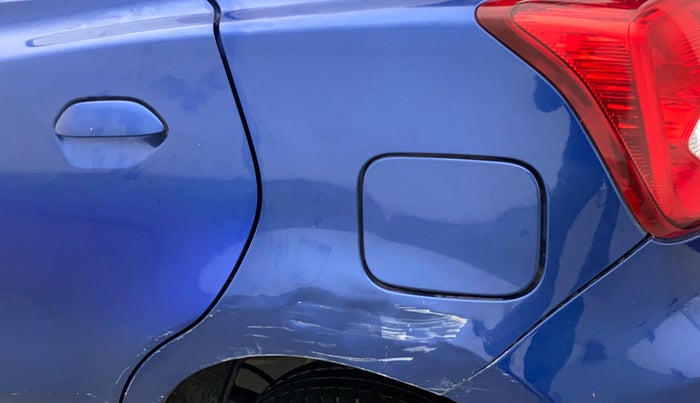2018 Datsun Go T (O), Petrol, Manual, 4,817 km, Left quarter panel - Slightly dented