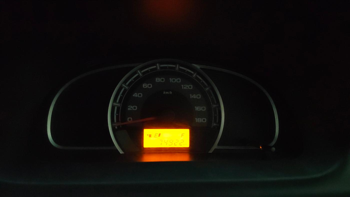 2019 Maruti Alto 800 VXI, Petrol, Manual, 74,862 km, Odometer Image