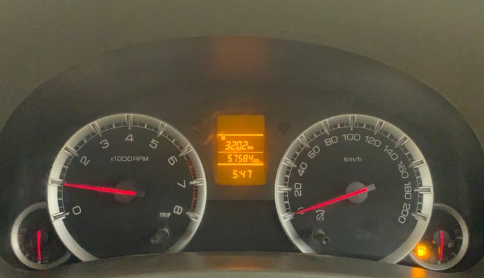 2014 Maruti Ertiga VXI ABS, Petrol, Manual, 57,584 km, Odometer Image