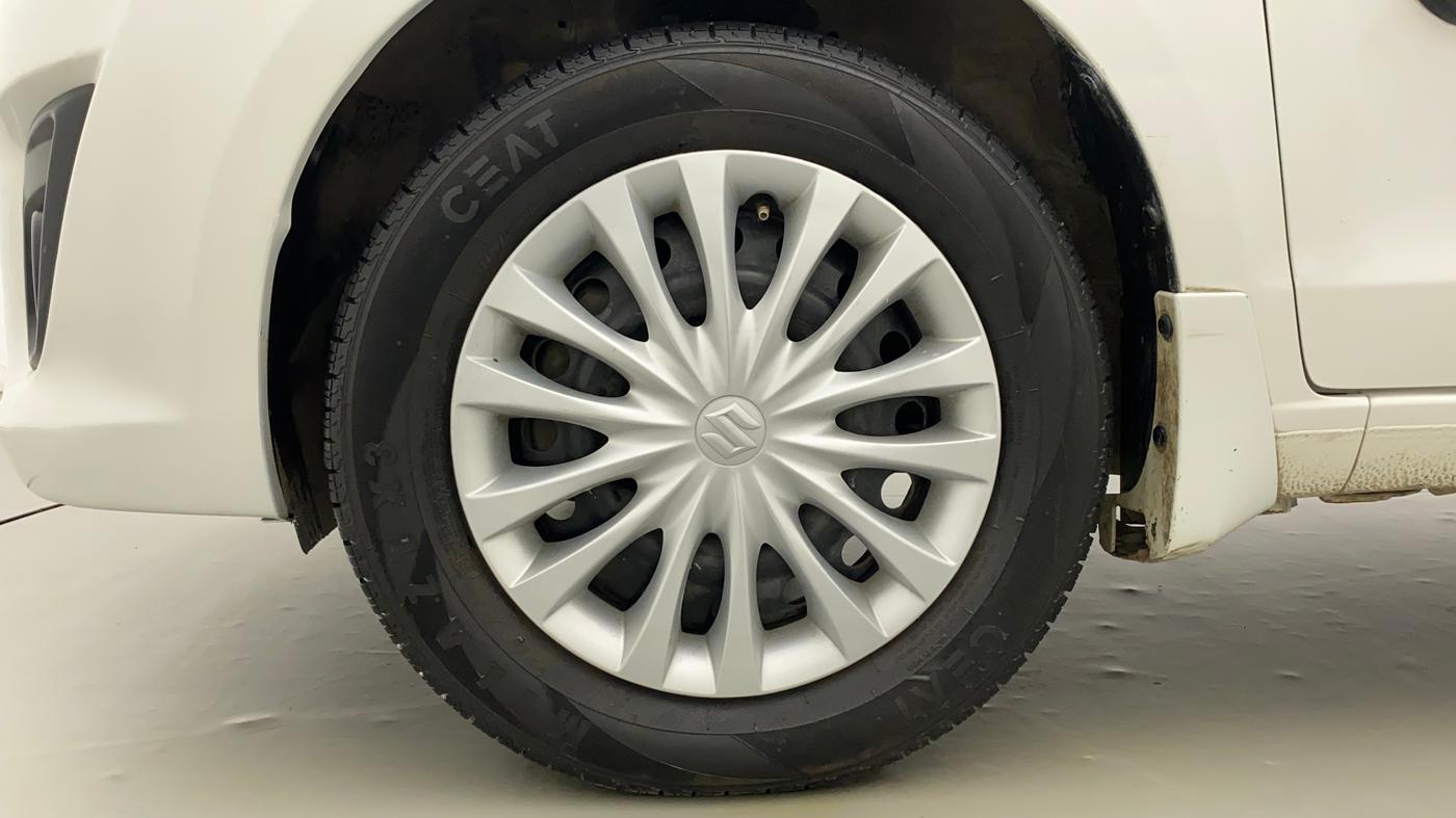 2014 Maruti Ertiga VXI ABS, Petrol, Manual, 57,584 km, Left Front Wheel