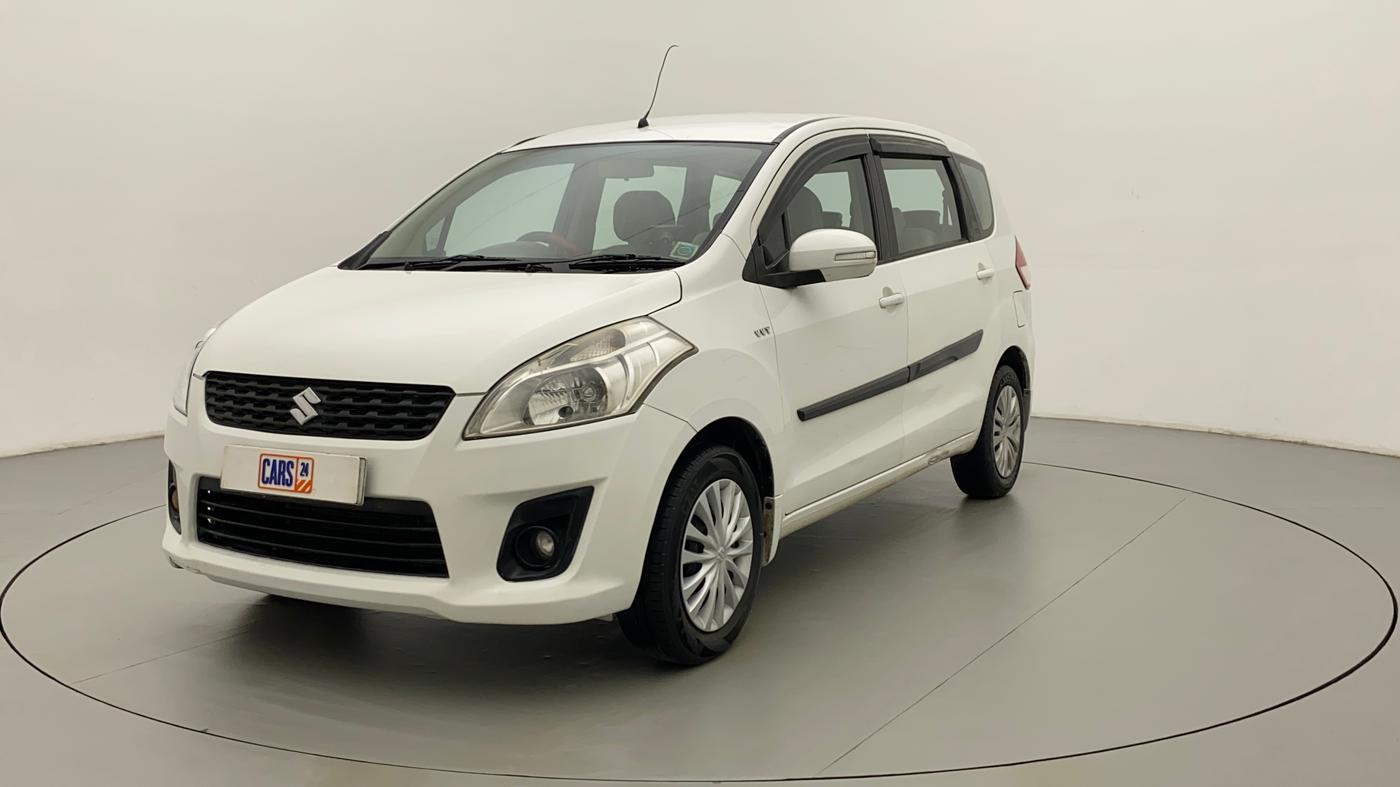 2014 Maruti Ertiga VXI ABS, Petrol, Manual, 57,584 km, Left Front Diagonal