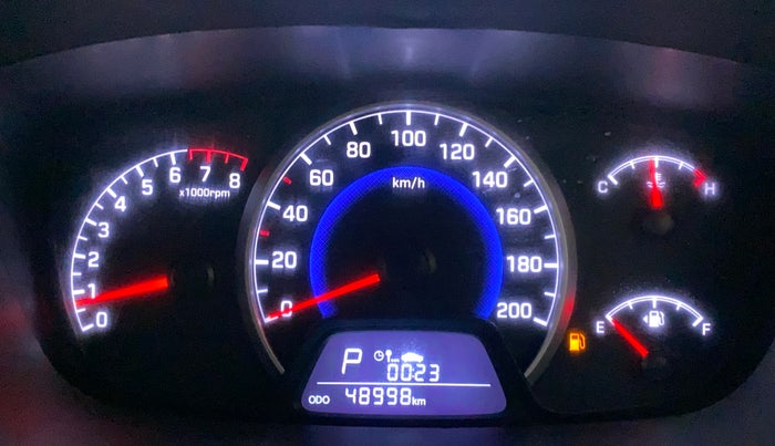 2017 Hyundai Grand i10 SPORTZ (O) AT 1.2 KAPPA VTVT, Petrol, Automatic, 48,998 km, Odometer Image