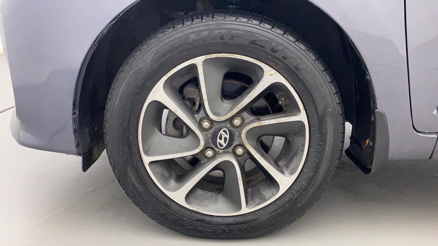 2017 Hyundai Grand i10 SPORTZ (O) AT 1.2 KAPPA VTVT, Petrol, Automatic, 48,998 km, Left Front Wheel