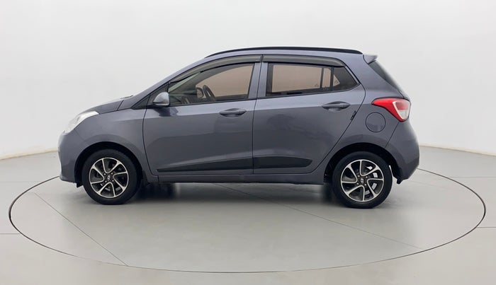 2017 Hyundai Grand i10 SPORTZ (O) AT 1.2 KAPPA VTVT, Petrol, Automatic, 48,998 km, Left Side