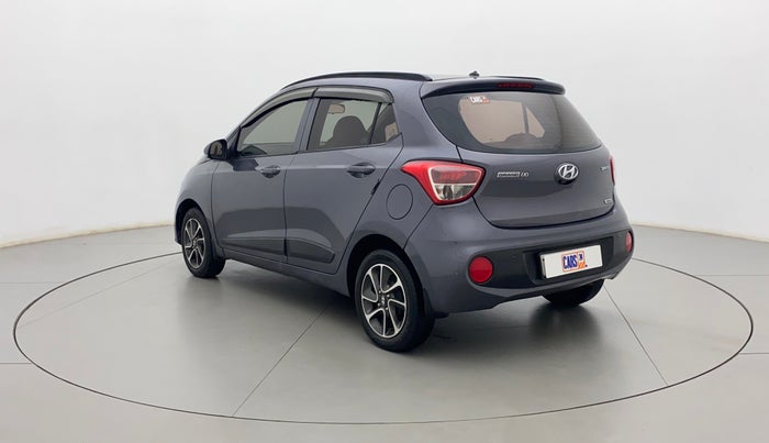 2017 Hyundai Grand i10 SPORTZ (O) AT 1.2 KAPPA VTVT, Petrol, Automatic, 48,998 km, Left Back Diagonal